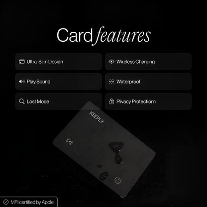 KEEPLY. Tracking Card