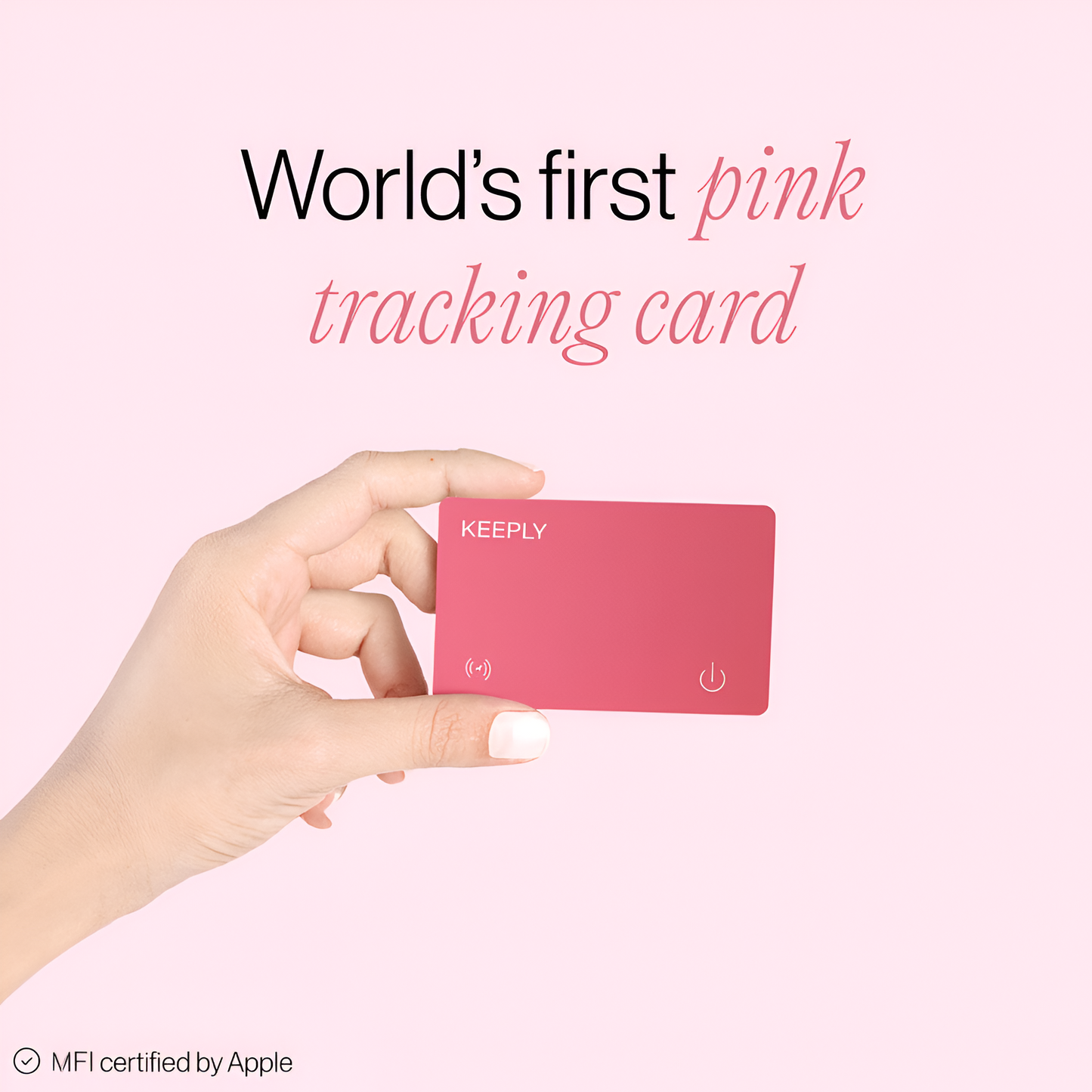 KEEPLY. Tracking Card